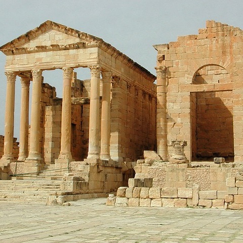 ruine temple romain